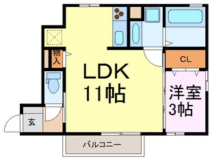 シャトルハイツの物件間取画像